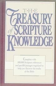 Tapa de The Treasury of Scripture knowledge