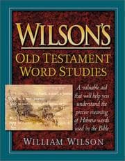 Tapa de Wilson's Old Testament Word Studies