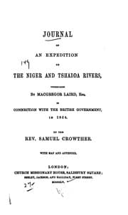 Tapa de Journal of an Expedition Up the Niger and Tshadda Rivers Undertaken by ..