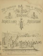 Tapa de The American tour of Messrs. Brown, Jones and Robinson