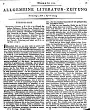 Tapa de Allgemeine Literatur-zeitung