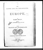 Tapa de The earth and its inhabitants, Europe
