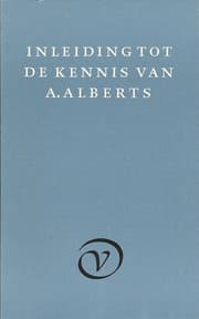 Tapa de Inleiding tot de kennis van A. Alberts
