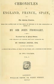 Tapa de The chronicles of England, France and Spain