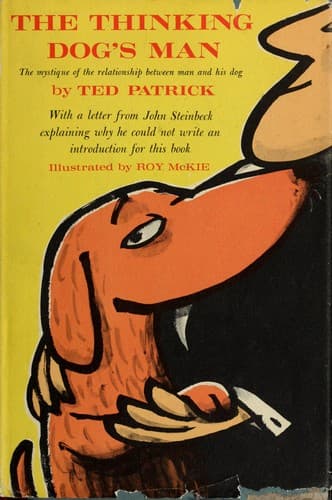 Tapa de The thinking dog's man.