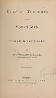 Tapa de Helpful thoughts for young men