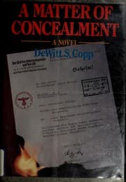 Tapa de A matter of concealment