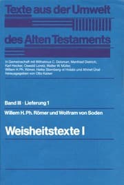 Tapa de Texte aus der Umwelt des Alten Testaments