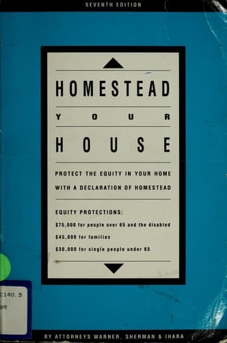 Tapa de Homestead your house