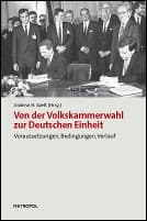 Tapa de Von der Volkskammerwahl zur Deutschen Einheit