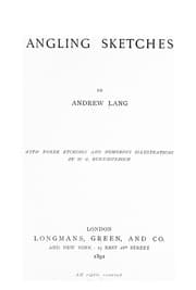 Tapa de Angling Sketches (Large Print)