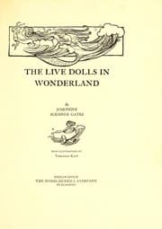 Tapa de The live dolls in Wonderland