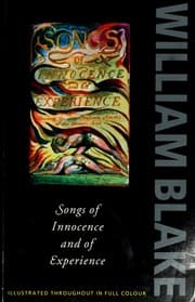 Tapa de SONGS OF INNOCENCE AND OF EXPERIENCE : SHREWING THE TWO CONTRARY STATES OF THE HUMAN SOUL, 1789 - 1794 / by William Blake, Introduction and Commentary by Sir Geoffrey Keynes