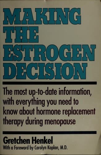 Tapa de Making the estrogen decision