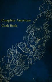 Tapa de Complete American cook book