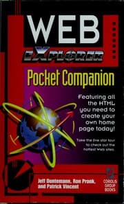 Tapa de Web explorer pocket companion