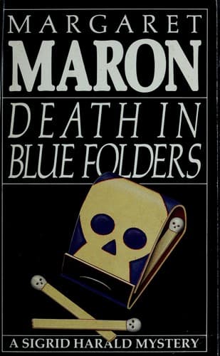 Tapa de Death in blue folders