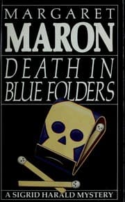 Tapa de Death in blue folders
