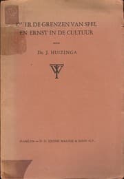 Tapa de Over de grenzen van spel en ernst in de cultuur
