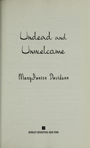 Tapa de Undead and unwelcome