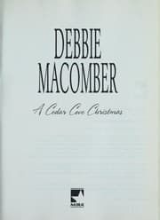 Tapa de A Cedar Cove Christmas