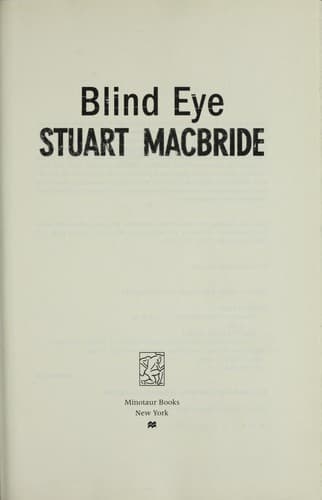 Tapa de Blind eye