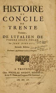 Tapa de Histoire du Concile de Trente