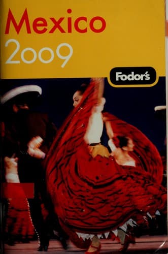 Tapa de Fodor's 2009 Mexico