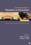 Tapa de The Sage handbook for research in education