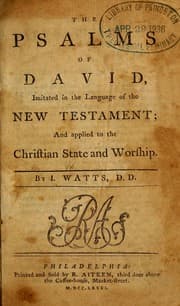 Tapa de Psalms of David