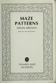 Tapa de Maze patterns