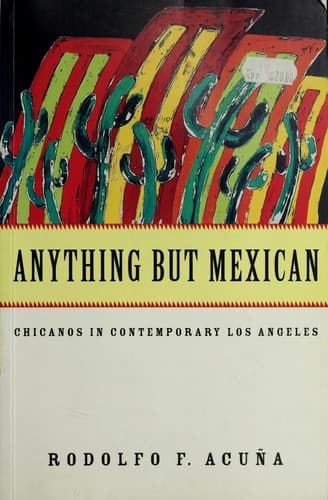Tapa de Anything but Mexican