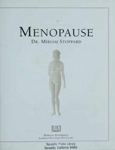 Tapa de Menopause