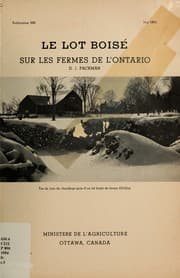 Tapa de Le lot boisé sur les fermes de l'Ontario