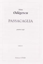 Tapa de Passacaglia for organ