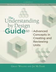Tapa de The Understanding by design guide to refining units and reviewing results