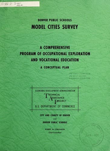 Tapa de Denver public schools model cities survey