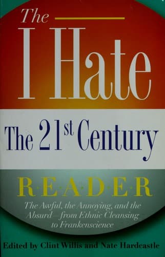 Tapa de The I hate the 21st century reader