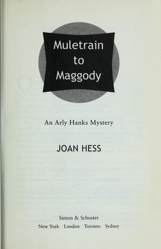 Tapa de Muletrain to Maggody