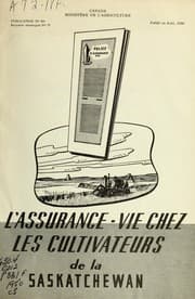 Tapa de L'assurance-vie chez les cultivateurs de la Saskatchewan