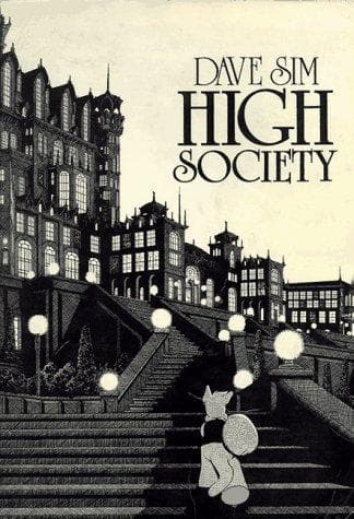 Tapa de High Society (Cerebus, Volume 2)