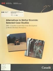 Tapa de Alternatives to methyl bromide