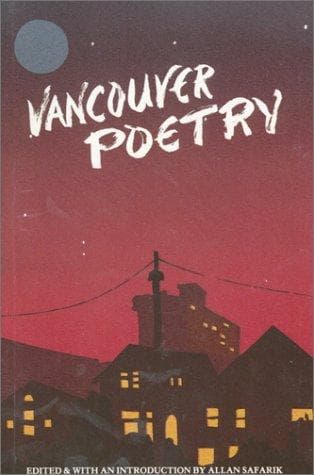 Tapa de Vancouver poetry