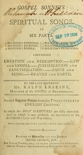 Tapa de Gospel sonnets