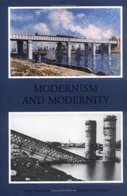Tapa de Modernism And Modernity