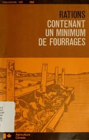 Tapa de Rations contenant un minimum de fourrages