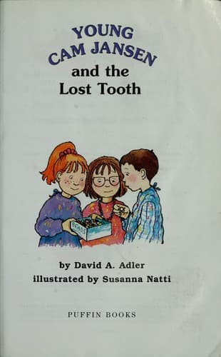 Tapa de Young Cam Jansen And The Lost Tooth.