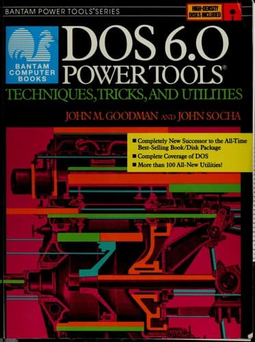 Tapa de DOS 6.0 POWER TOOLS
