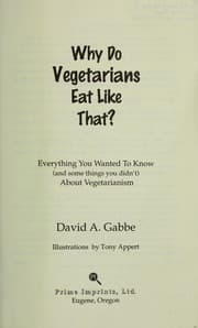Tapa de Why do vegetarians eat like that?