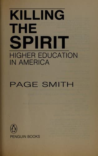 Tapa de Killing the spirit